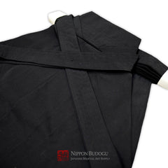 Yamato Sakura Black Aikido Deluxe Tetron Hakama