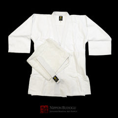 Yamato Sakura 1000 Gram Double Weave Bleached Aikido Uniform